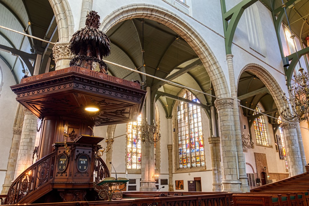 HDR sint-janskerk grote kerk sint-jan sint jan gouda glas in lood eglise church kerkfotografie pelerinage religie religion bedevaartsoord rooms katholiek protestant